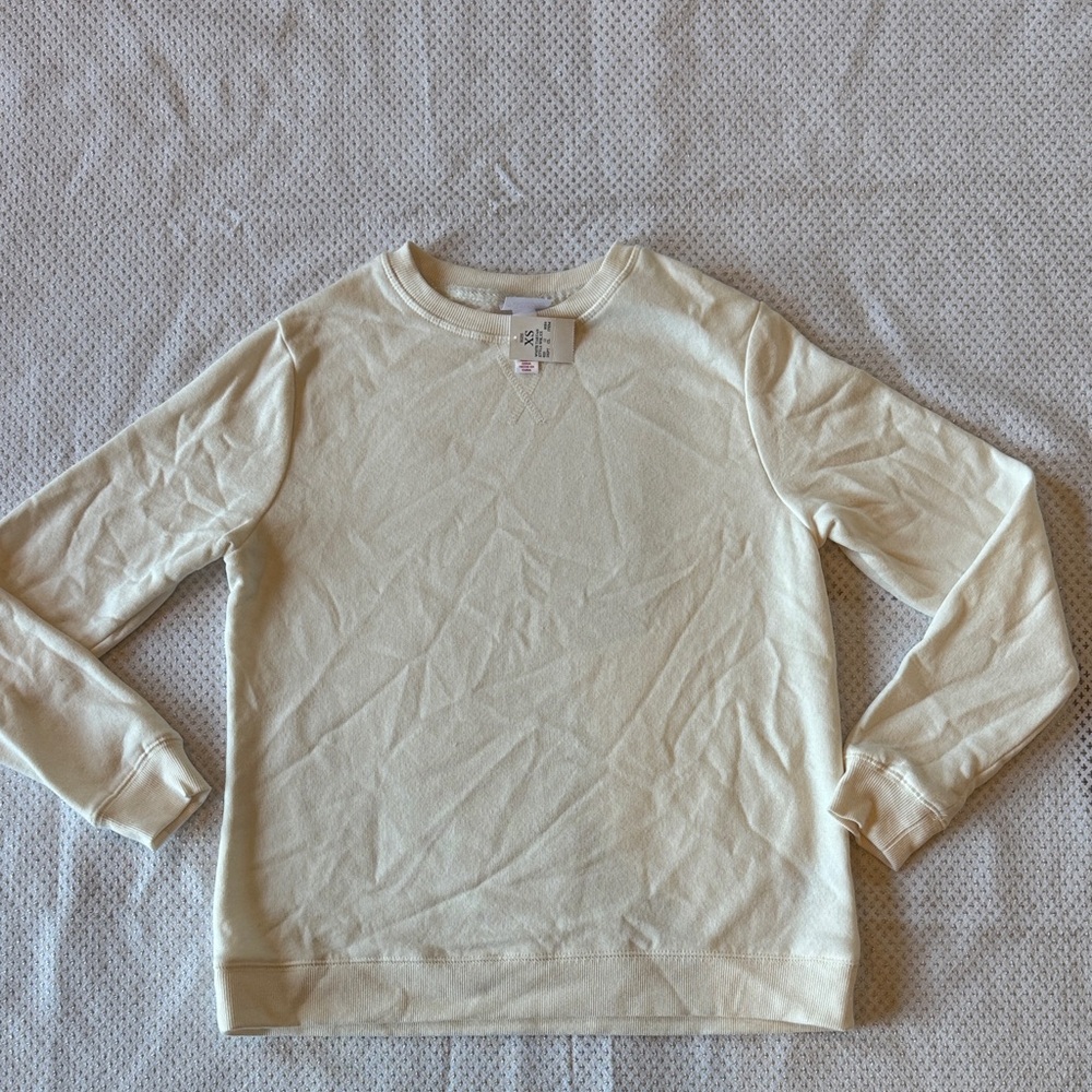 Women's Cream Sweatshirt